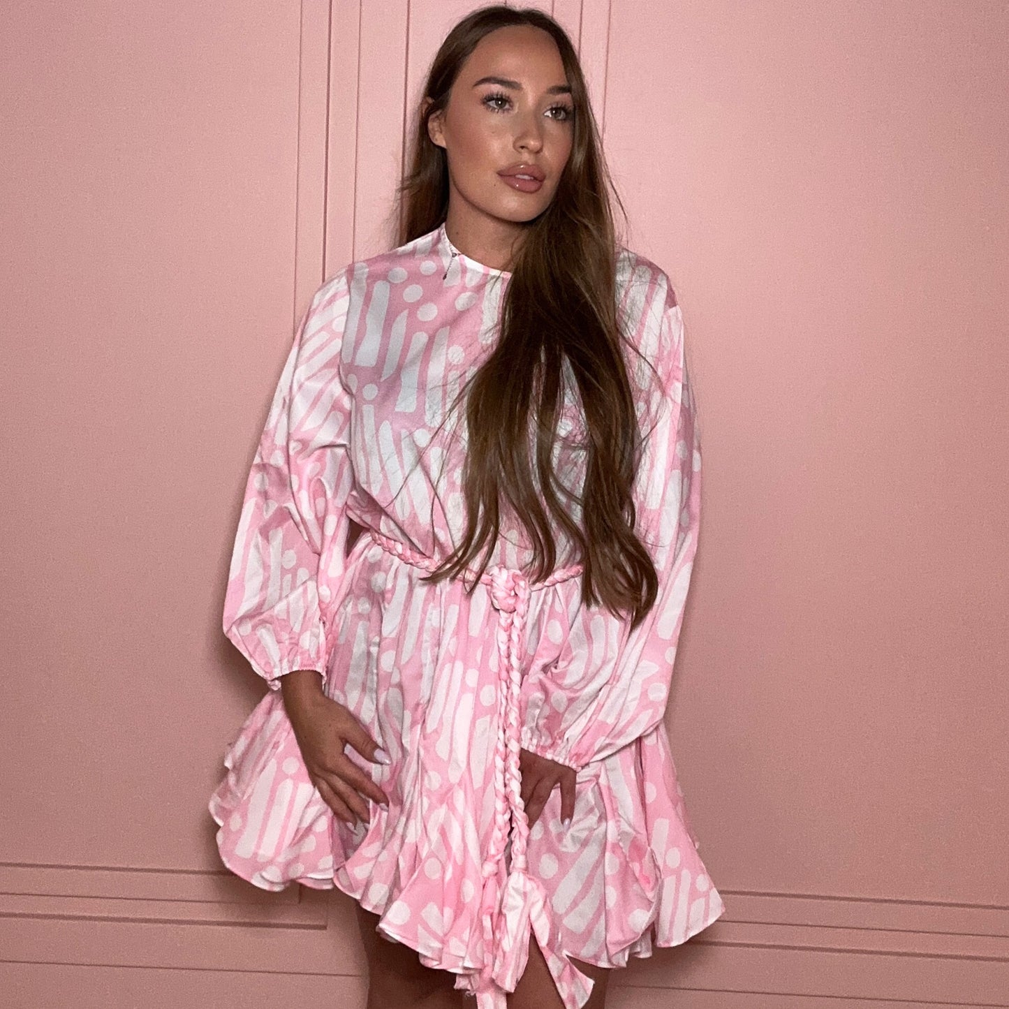 Lana dress (pink)
