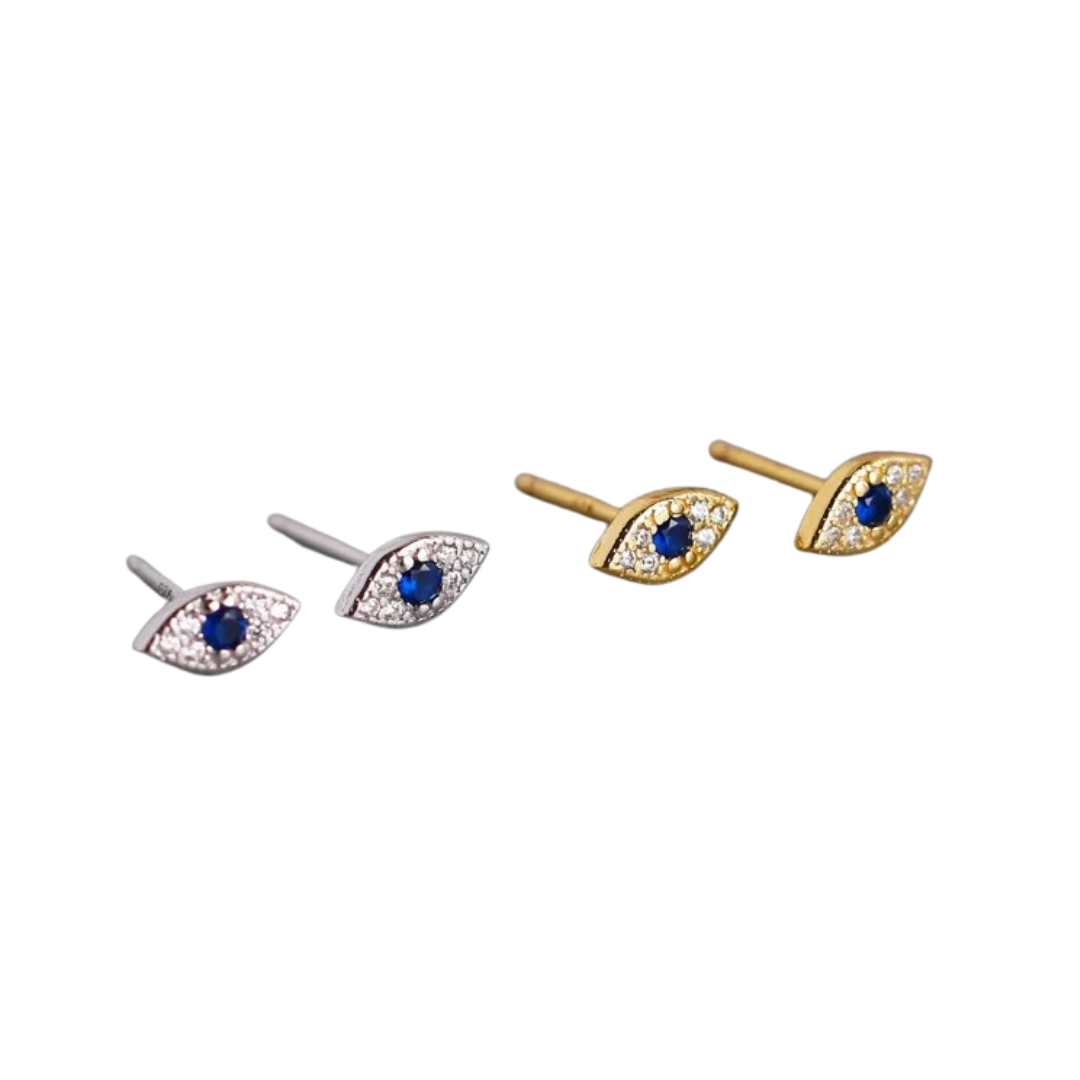 Silver evil eye