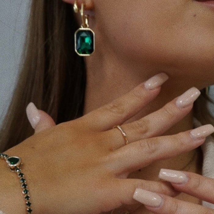 Forest earrings