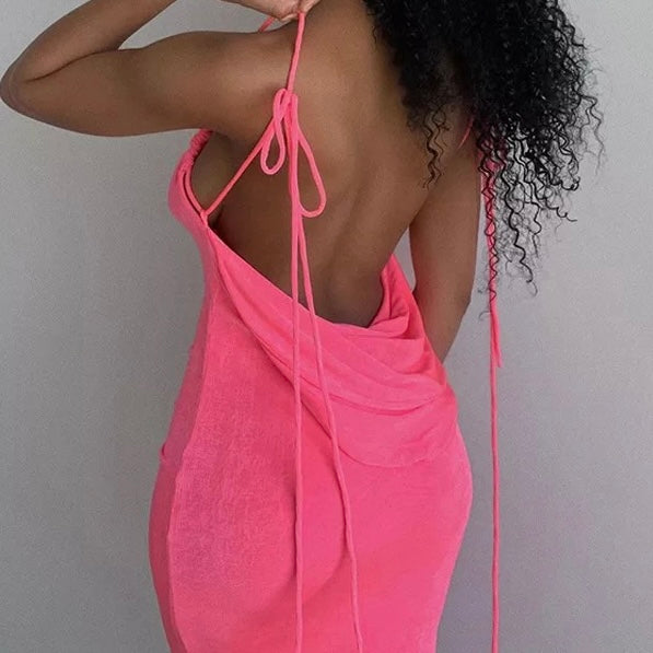 Mia Dress (Pink)