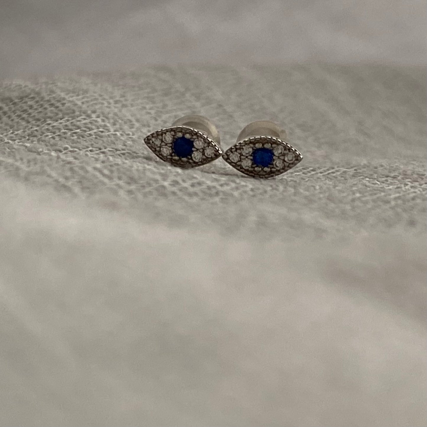 Silver evil eye