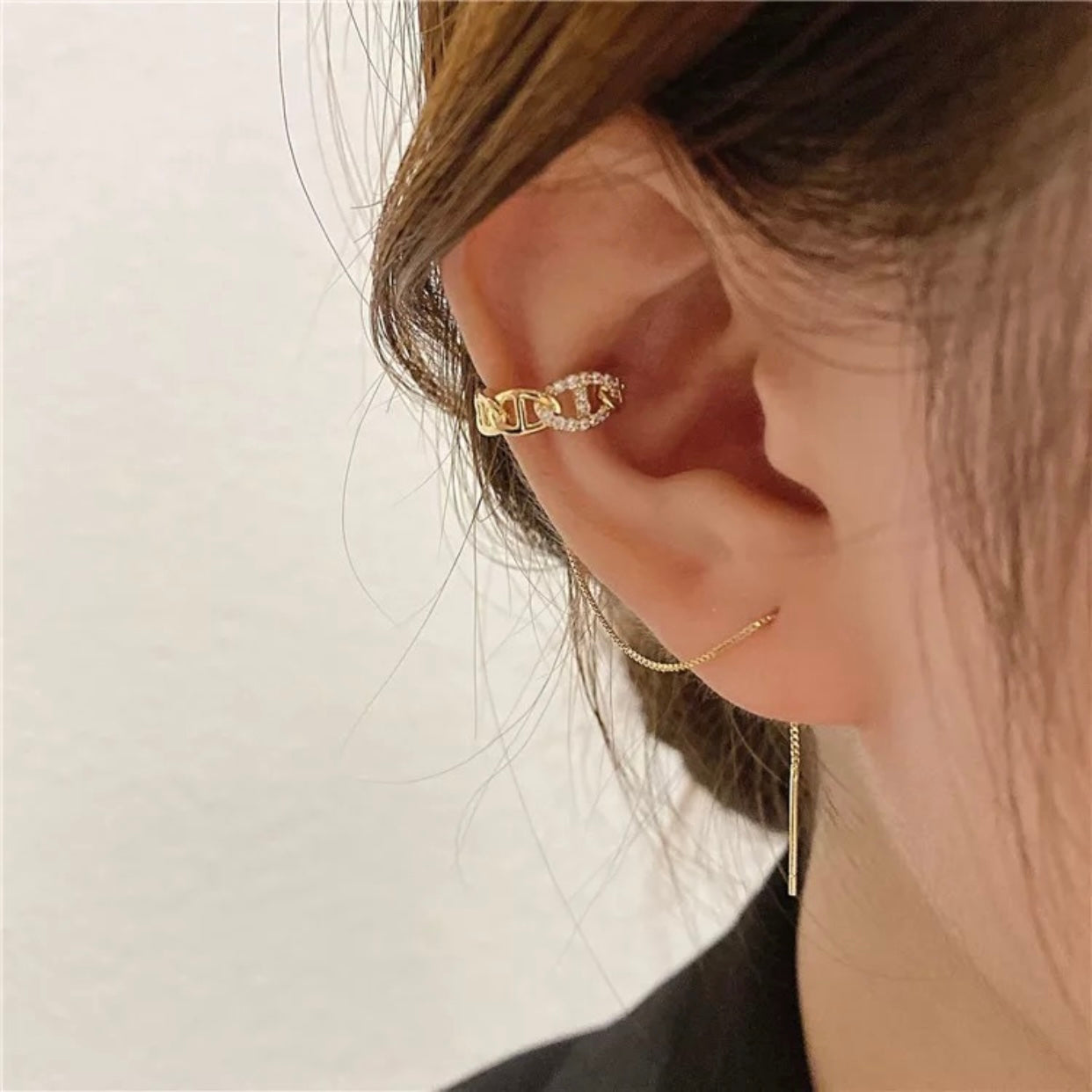 Boucle d'oreille infini
