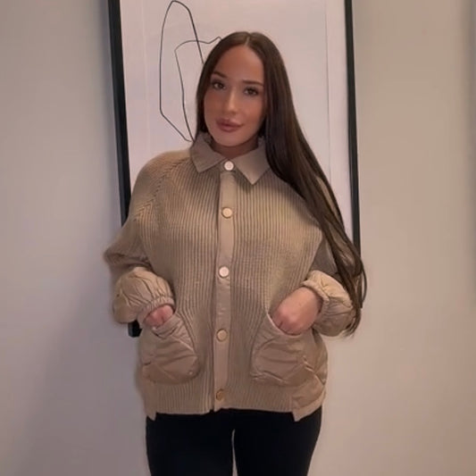 Serene o/s sweater/jacket