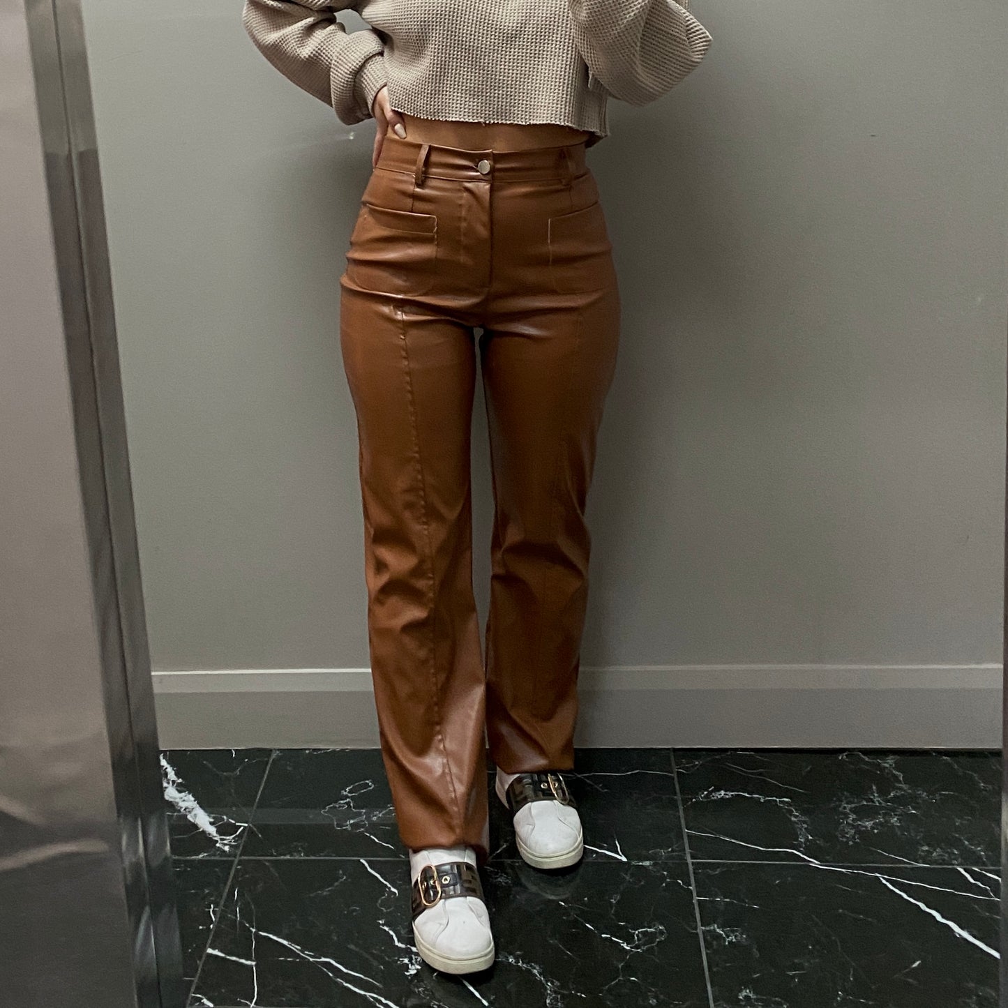 Leila pants (brown)
